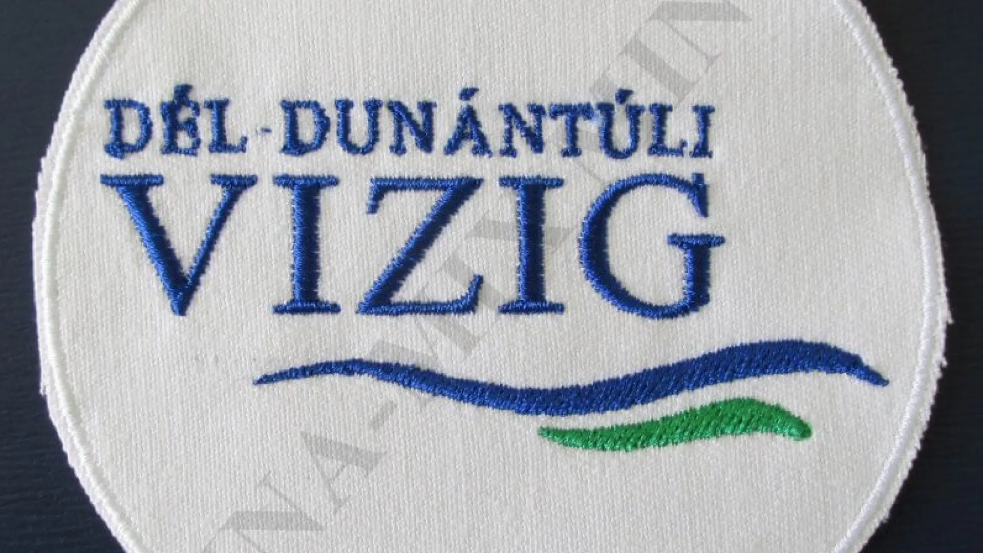 Dél-Dunántúli Vízügyi Igazgatóság karjelvény tépőzáras
